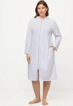Ulla Popken HOODED WITH POCKETS - Bademantel - Snow White -Ulla Popken 77af1110de5f49dcbe93d83ba5fe39cd 1