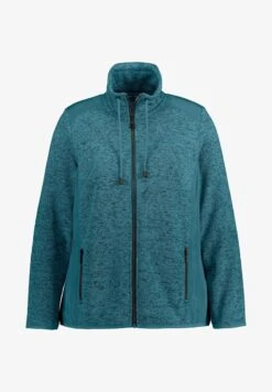 Ulla Popken Fleecejacke - Kaminrot -Ulla Popken 782f85027a42424eb9e1da797bebfdce