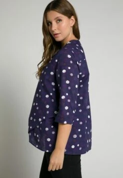 Ulla Popken Bluse - Dark Blue -Ulla Popken 78aae7bb08b64398b937d38ba3219c2e