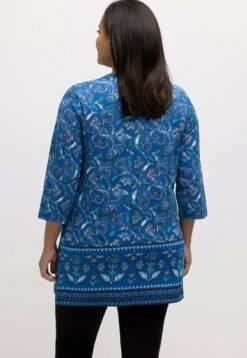 Ulla Popken Langarmshirt - Seeblau 10 Ulla Popken Langarmshirt - Seeblau -Ulla Popken 78cee75638d34e0592971f6cec8c6bd1
