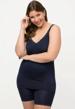 Ulla Popken Unterhemd/-shirt - Nachtblauw