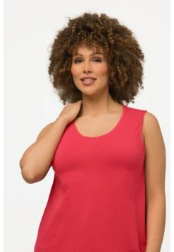 Ulla Popken ÄRMELLOS - Top - Raspberry -Ulla Popken 799f0a8a67f94a97ba1a4adbf5e2dd45