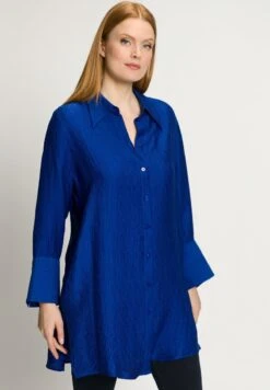 Ulla Popken Hemdbluse - Koningsblauw