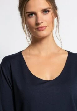 Ulla Popken Langarmshirt - Nachtblau -Ulla Popken 7c0939284519461d803667c8c7b3751d