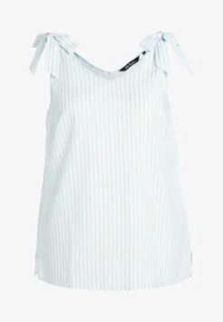 Ulla Popken Bluse - Pearl Blue Stripe -Ulla Popken 7c5e9cb0732748fca0e419b9b731ff0f