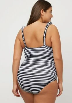 Ulla Popken AVEC BONNETS SOUPLES - Badeanzug - Noir -Ulla Popken 7c66ad0cd43546bdac8785290e4bd912