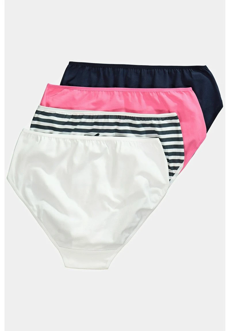 Ulla Popken LOT DE 4 RAYURES COULEUR UNIE - Slip - Bleu Nuit 8 Ulla Popken LOT DE 4 RAYURES COULEUR UNIE - Slip - Bleu Nuit – Bild 6