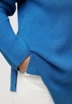 Ulla Popken Strickpullover - Stahlblau -Ulla Popken 7cc2cf42866b4aa8aa17f61fdc212cb0