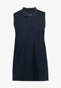 Ulla Popken REGULAR ÄRMELLOS - Poloshirt - Tiefes Aqua 13 Ulla Popken REGULAR ÄRMELLOS - Poloshirt - Tiefes Aqua -Ulla Popken 7cd4fd2227964d9a896cc34d7d94c8df 1