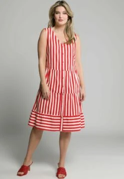 Ulla Popken Freizeitkleid - Salsa Stripe -Ulla Popken 7d8686dbd1564c3a8407898785e2f828 1