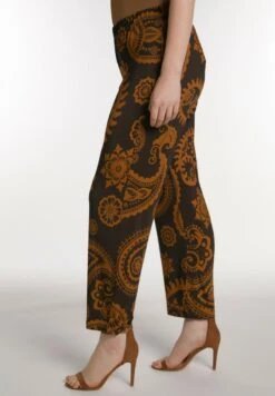 Ulla Popken Stoffhose - Dunkelbraun -Ulla Popken 7de9dce95a664040acae1719d7ae8156