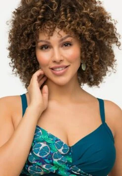 Ulla Popken Bikini - Petrol -Ulla Popken 7e0cf2b422fa46cf8ce95ef0f1214f4a