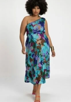 Ulla Popken Freizeitkleid - Azuurblauw -Ulla Popken 7e90613be54d4b049426d102af09964b