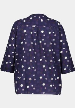 Ulla Popken Bluse - Dark Blue -Ulla Popken 7f552f68dbf54ec6a8915e2f8f364d83