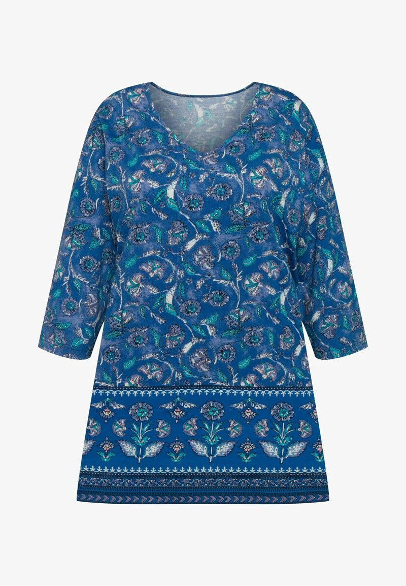 Ulla Popken Langarmshirt - Seeblau 7 Ulla Popken Langarmshirt - Seeblau – Bild 5