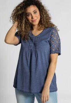 Ulla Popken T-Shirt Print - Marsalarot -Ulla Popken 825fa591689c4ef595b598356f0bd709