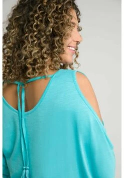 Ulla Popken 3/4-ARM - Langarmshirt - Tiefes Aqua 10 Ulla Popken 3/4-ARM - Langarmshirt - Tiefes Aqua -Ulla Popken 82d00739dc854c54affbc9a490479e3d
