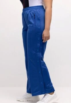 Ulla Popken KNÖPFE WEITES BEIN RECYCELT - Jogginghose - Royalblau -Ulla Popken 8372aa3d8bb64e889e00a25cb1af1091