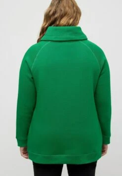 Ulla Popken Sweatshirt - Smaragdgrün -Ulla Popken 838a1c287bcb46bebeeb6c7b8de3fbfb