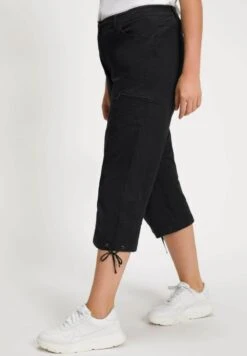 Ulla Popken Cargohose - Schwarz 11 Ulla Popken Cargohose - Schwarz -Ulla Popken 83aff1ba014c4ff095502f83f7fd0340
