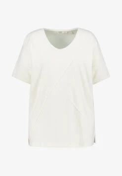 Ulla Popken T-Shirt Basic - Cremé -Ulla Popken 845864e0be8c46d5b97eb4d8b71cafdc