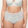 Ulla Popken À EMPIÈCEMENT EN ET STRASS - Shapewear - Blanc Neige