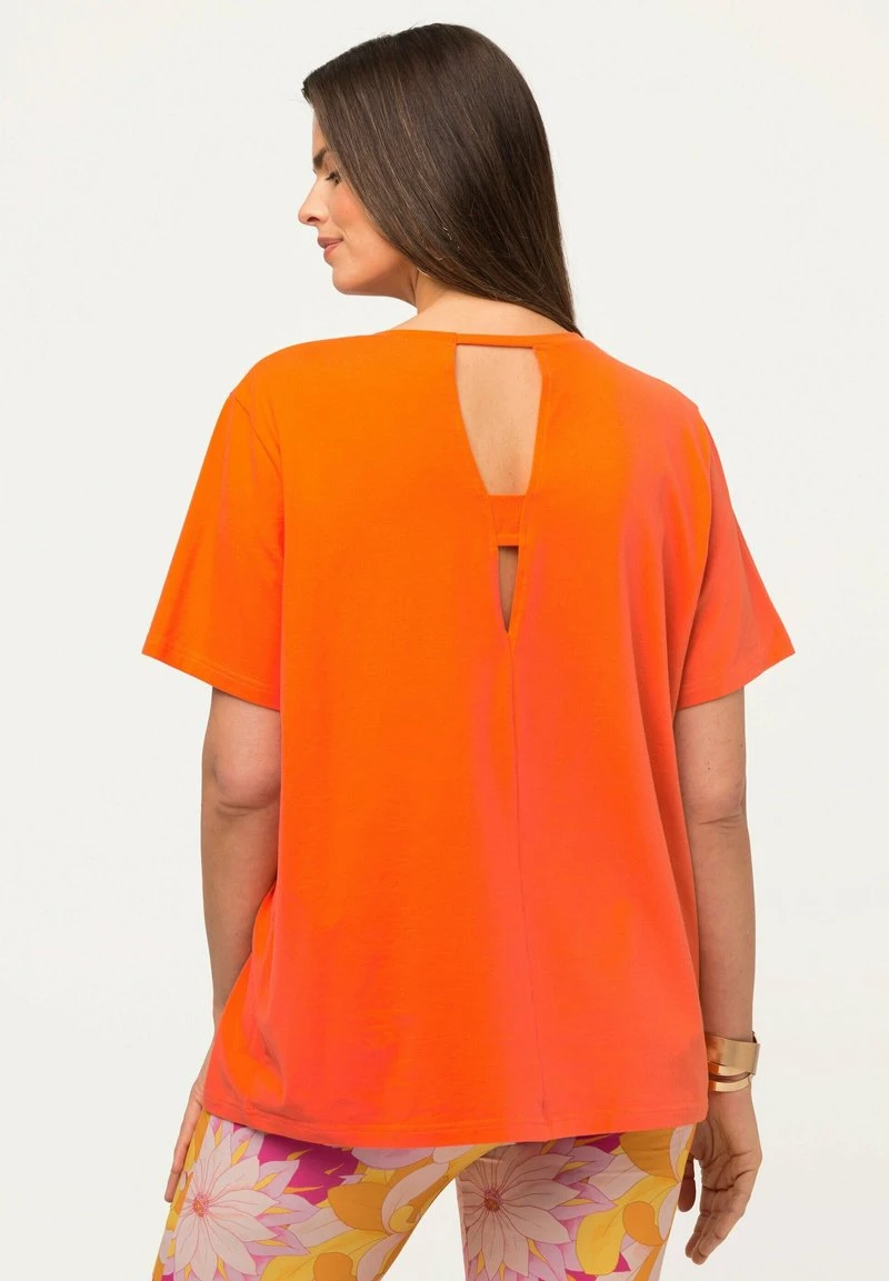 Ulla Popken À MANCHES COURTES PROFONDES DÉCOUPES DÉCOLLETÉ ROND - T-Shirt Print - Clementis 4 Ulla Popken À MANCHES COURTES PROFONDES DÉCOUPES DÉCOLLETÉ ROND - T-Shirt Print - Clementis – Bild 2