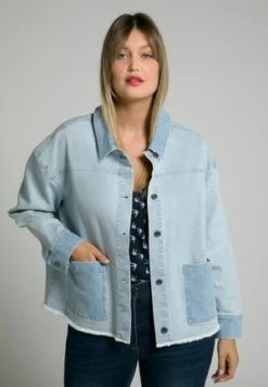 Ulla Popken Jeansjacke - Bluedenim -Ulla Popken 86e144483632422f81a7f75f9efe1072