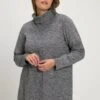 Ulla Popken MOTIF TRESSÉ COL ROULÉ MANCHES LONGUES - Strickpullover - Marine -Ulla Popken 86f41c3f10194bc09753b38ba8a3ce2d