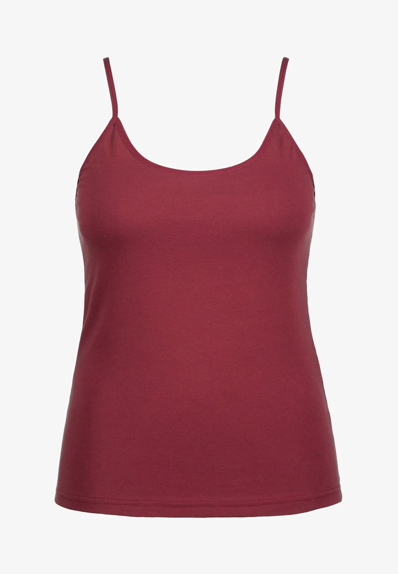 Ulla Popken STRETCH - Top - Burgundy 6 Ulla Popken STRETCH - Top - Burgundy – Bild 4