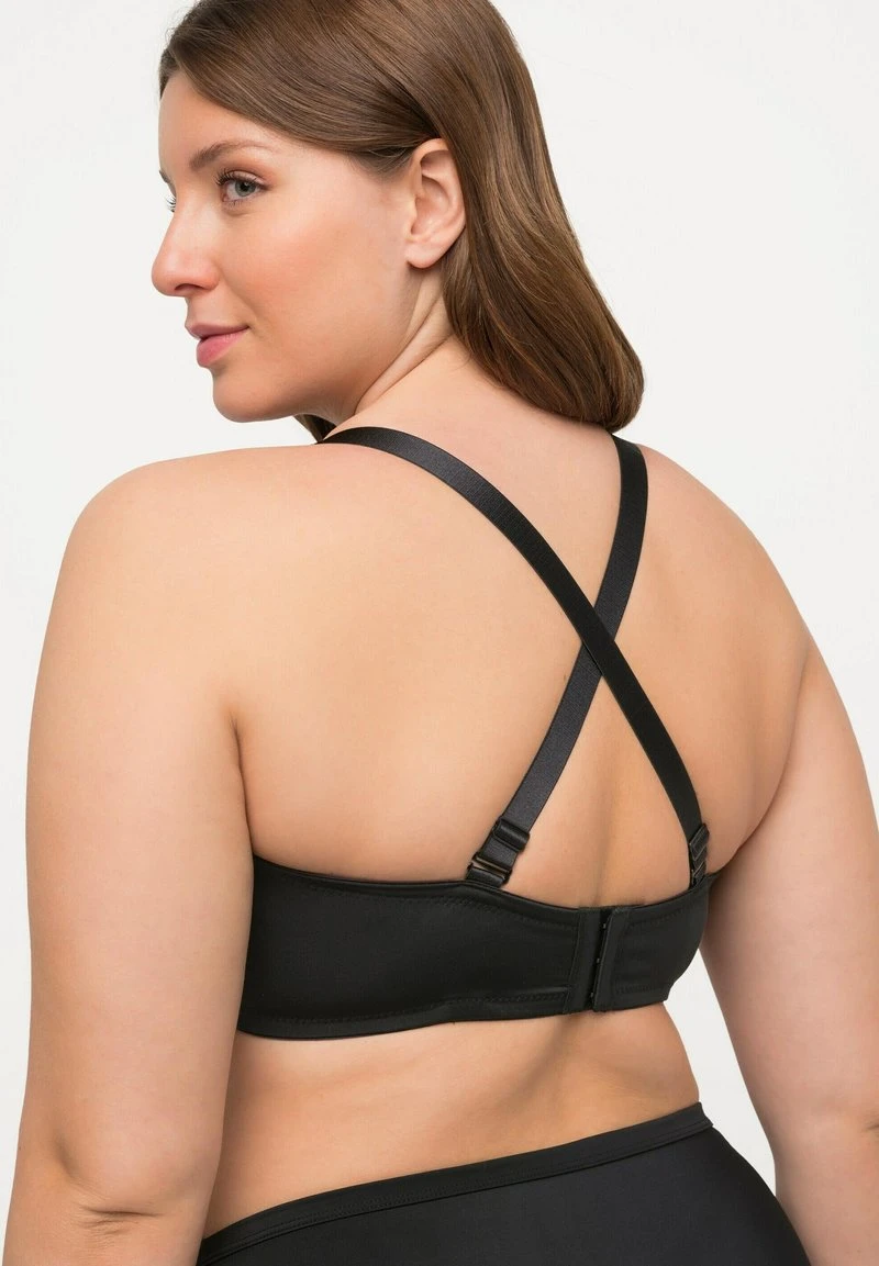 Ulla Popken À BONNETS SOUPLES BRETELLES AMOVIBLES C-E - Push-up BH - Noir 7 Ulla Popken À BONNETS SOUPLES BRETELLES AMOVIBLES C-E - Push-up BH - Noir – Bild 5