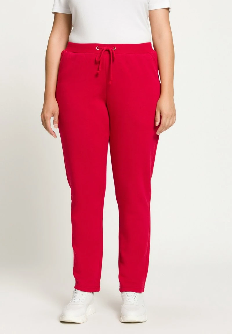 Ulla Popken Jogginghose - Kersenrood 3 Ulla Popken Jogginghose - Kersenrood