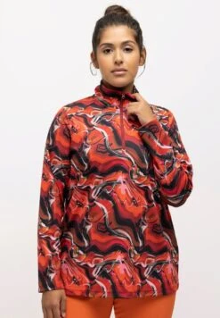 Ulla Popken THERMO SCHIPPER - Sweatshirt - Wijnrood -Ulla Popken 88a7a56e2ff74744a6b39b2e5b901d7f 1