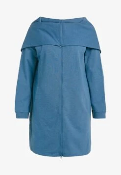 Ulla Popken Sweatjacke - Hellgrau Mélange -Ulla Popken 88ad64a194fc47109690bd20fac8738d