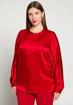 Ulla Popken OVERSIZED - Hemdbluse - Baksteenrood -Ulla Popken 89149c55e6c544cfa05bd6f6f8d6dab7 1