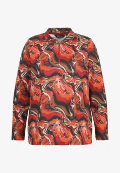 Ulla Popken THERMO SCHIPPER - Sweatshirt - Wijnrood -Ulla Popken 8a26359ffef040a3b193e8230c8c352b