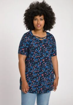 Ulla Popken T-Shirt Print - Bleu Marine -Ulla Popken 8a5f6ac166364c85af1641694bd67570 1