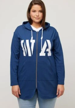 Ulla Popken Sweatjacke - Dunkelblau -Ulla Popken 8b39853ca267461a929a775a323dc9af 1