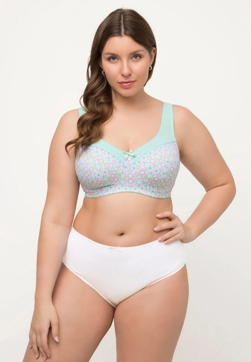 Ulla Popken 4 PACK AVEC LISERÉ DE COULEUR CONTRASTANTE - Slip - Blanc Neige 3 Ulla Popken 4 PACK AVEC LISERÉ DE COULEUR CONTRASTANTE - Slip - Blanc Neige