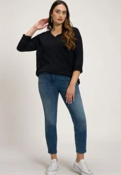 Ulla Popken SARAH - Jeans Straight Leg - Blue -Ulla Popken 8c03aa6e25564c8f9d27a0e7680bde0e 1
