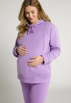 Ulla Popken Kapuzenpullover - Helllila