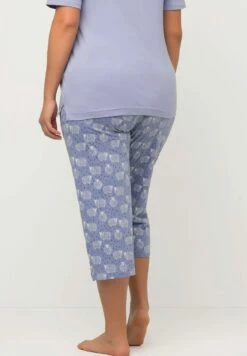 Ulla Popken Nachtwäsche Hose - Purple Blue -Ulla Popken 8d2a704c5a9b4665aa65ce6787decf06