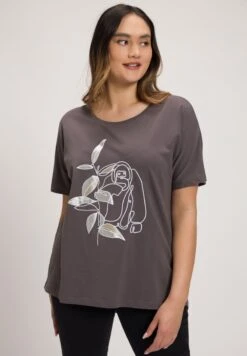 Ulla Popken T-Shirt Print - Donkergrijs -Ulla Popken 8d7ff273abe0465d850ff04900b5dfc5 1