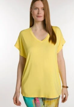 Ulla Popken T-Shirt Basic - Korngelb -Ulla Popken 8dc31e66371f4af0a23ac4607cfd6cf8 1