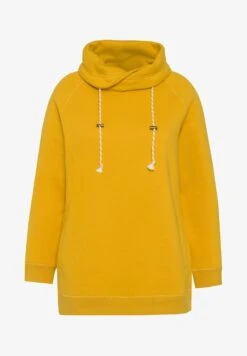 Ulla Popken Sweatshirt - Gelb -Ulla Popken 8ea65ff955e04d4495ace501c8575d84