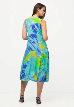 Ulla Popken SILHOUETTE EN A SANS MANCHES DÉCOLLETÉ EN V - Freizeitkleid - Bleu Acier -Ulla Popken 8edee4ddc7a64f9a93e28c9dcf889ec9