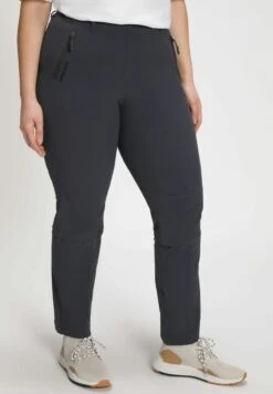 Ulla Popken Stoffhose - Asphalt Grey