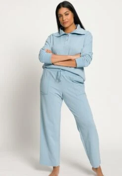 Ulla Popken Nachtwäsche Hose - Lichtpetrol -Ulla Popken 8f29de395a99491aa833a23e0aafebd3