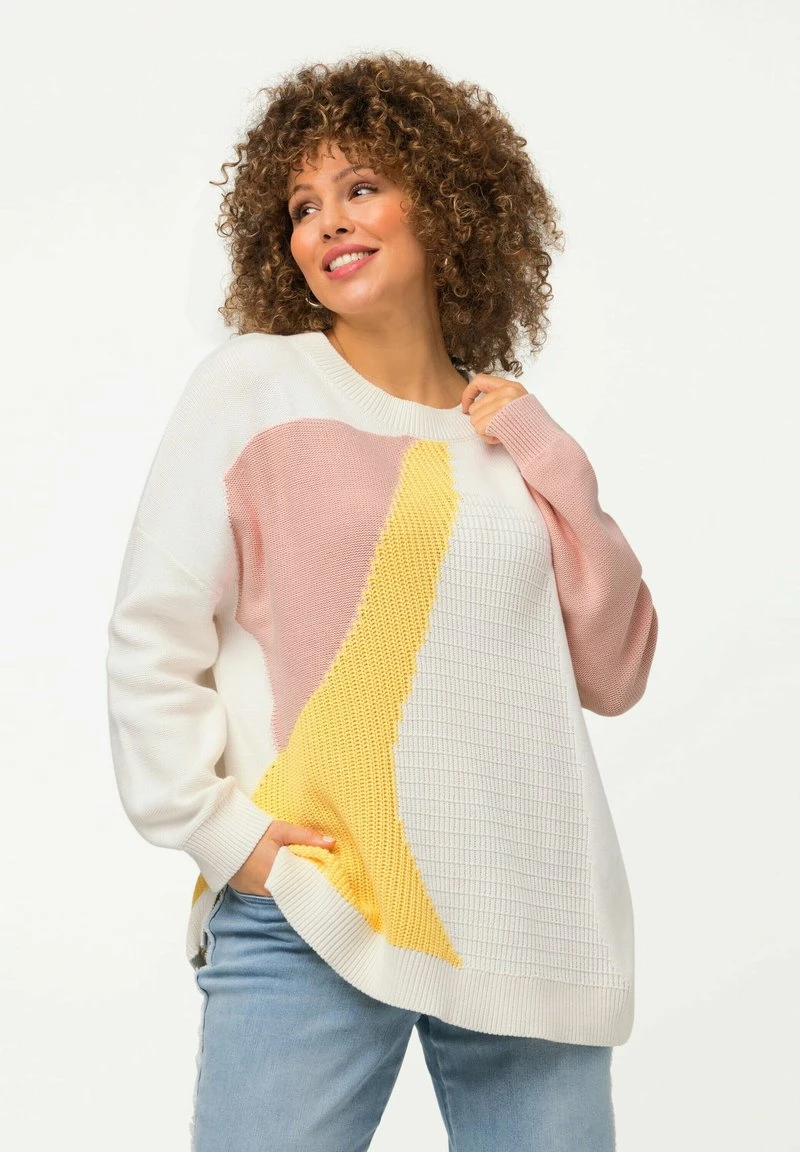 Ulla Popken Strickpullover - Blanc Cassé 6 Ulla Popken Strickpullover - Blanc Cassé – Bild 4