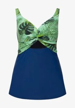 Ulla Popken IMPRIMÉ FEUILLES DE PALMIERS JO - Badeanzug - Bleu 11 Ulla Popken IMPRIMÉ FEUILLES DE PALMIERS JO - Badeanzug - Bleu -Ulla Popken 91561f21dd4b435b9ec89f5e1089684e